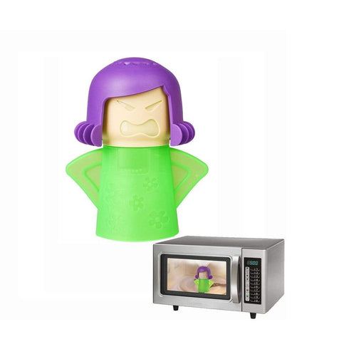 AussieSuperStore Homeware Supplies Microwave Steam Grease Cleaning Helper Angry Mamma Microwave Steam Grease Kitchen Cleaning Helper Angry Mamma CBANGRYMOMGRN